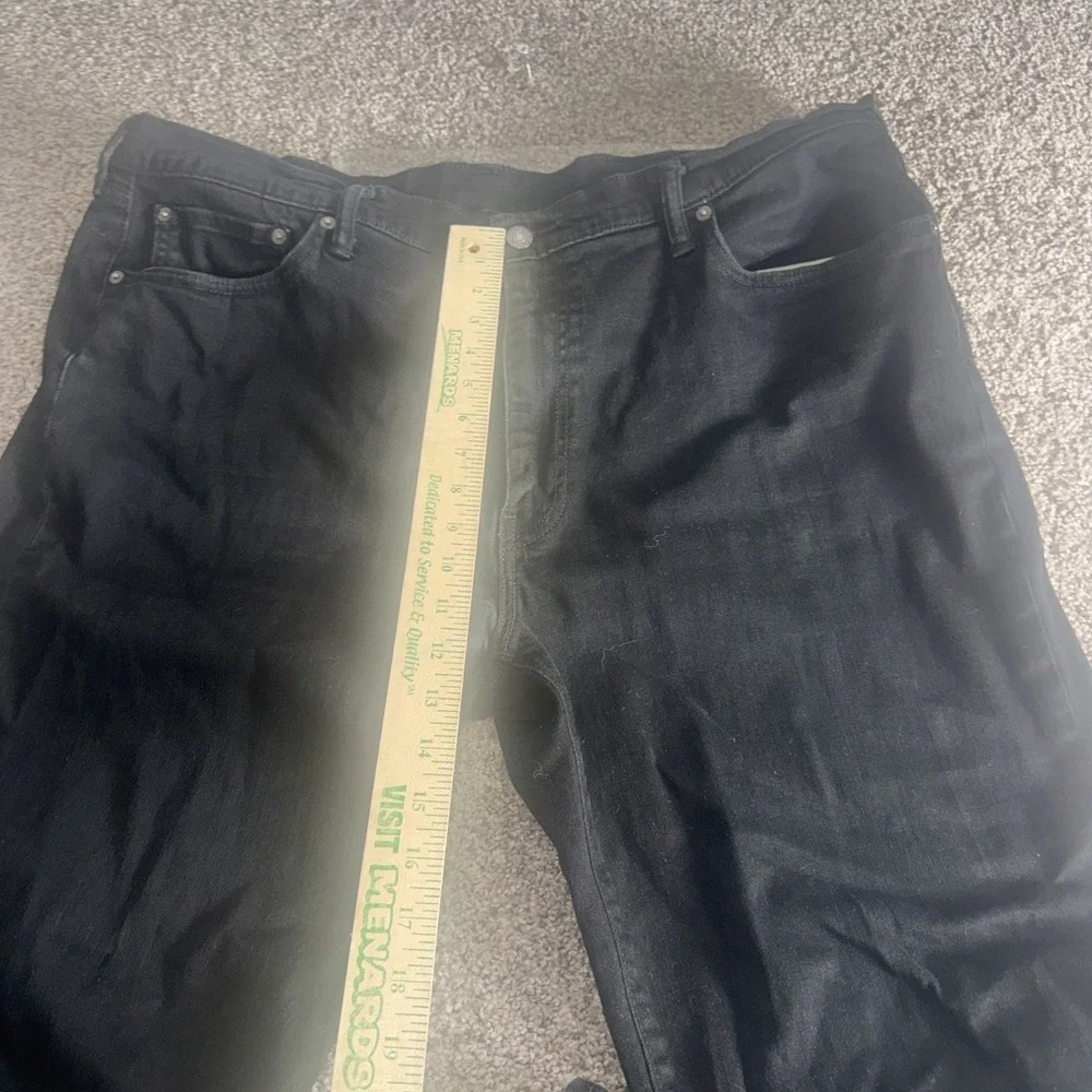 Levis 541 Jeans Mens 42x34 Black Dark Wash 18181-0147‎